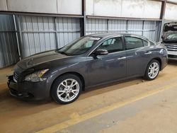 Salvage cars for sale at Mocksville, NC auction: 2012 Nissan Maxima S