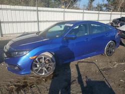 Honda salvage cars for sale: 2021 Honda Civic Sport