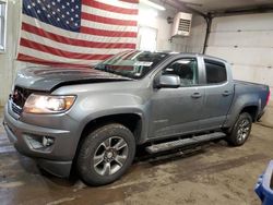 Salvage cars for sale at Lyman, ME auction: 2018 Chevrolet Colorado Z71