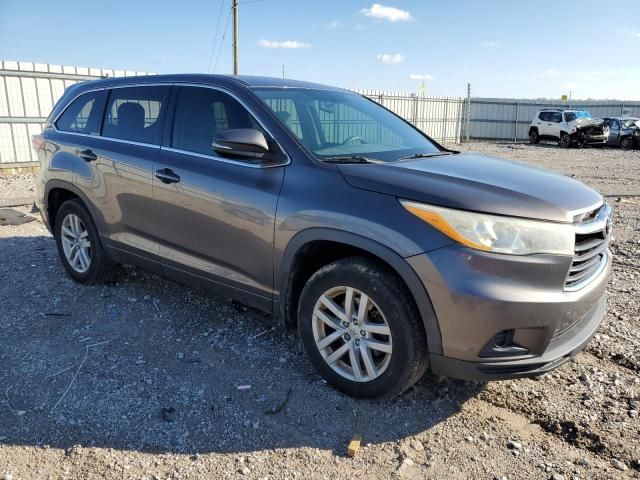 2014 Toyota Highlander LE