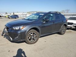 Salvage cars for sale from Copart Bakersfield, CA: 2018 Subaru Crosstrek Premium