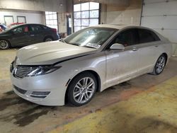 Salvage cars for sale at Indianapolis, IN auction: 2014 Lincoln MKZ Hybrid