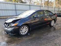 Honda Vehiculos salvage en venta: 2012 Honda Civic EXL