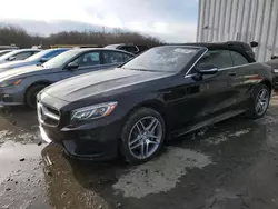 Salvage cars for sale at Windsor, NJ auction: 2017 Mercedes-Benz S 550