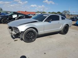 Salvage cars for sale at Homestead, FL auction: 2006 Ford Mustang