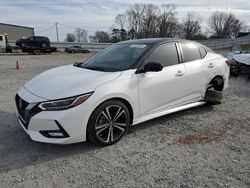 Salvage cars for sale at Gastonia, NC auction: 2021 Nissan Sentra SR