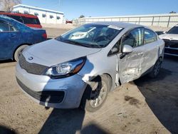 KIA salvage cars for sale: 2015 KIA Rio LX