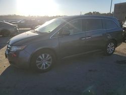 Salvage cars for sale at Fredericksburg, VA auction: 2016 Honda Odyssey EX