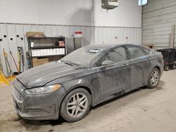 Salvage cars for sale at Des Moines, IA auction: 2015 Ford Fusion SE