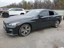 Infiniti Vehiculos salvage en venta: 2018 Infiniti Q50 Luxe