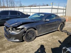 Salvage cars for sale at Spartanburg, SC auction: 2015 Ford Mustang