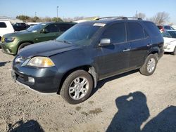 Salvage cars for sale at Sacramento, CA auction: 2005 Acura MDX Touring