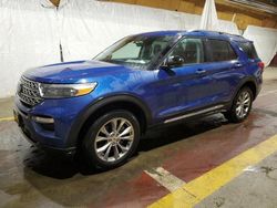 Salvage cars for sale at Marlboro, NY auction: 2022 Ford Explorer Limited