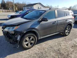 Salvage cars for sale at York Haven, PA auction: 2015 Toyota Rav4 XLE