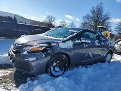 Salvage cars for sale at Laurel, MD auction: 2015 Honda Civic LX