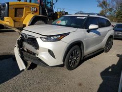 Toyota salvage cars for sale: 2020 Toyota Highlander XLE