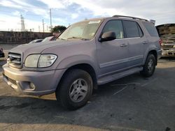 Toyota salvage cars for sale: 2001 Toyota Sequoia Limited