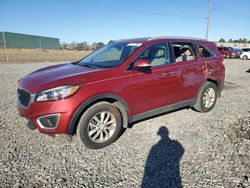 Salvage cars for sale at Tifton, GA auction: 2016 KIA Sorento LX