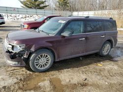 Salvage cars for sale at Davison, MI auction: 2018 Ford Flex SEL