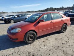 Salvage cars for sale at Fredericksburg, VA auction: 2008 Toyota Corolla CE