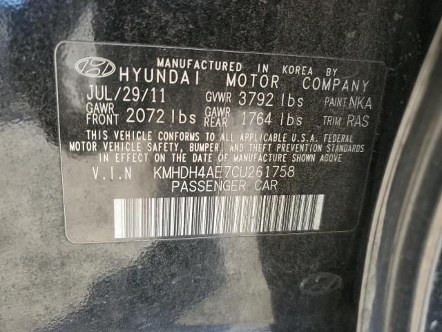 2012 Hyundai Elantra GLS