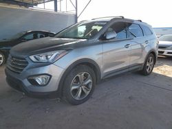 Salvage cars for sale at Phoenix, AZ auction: 2014 Hyundai Santa FE GLS