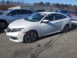 Salvage cars for sale at Exeter, RI auction: 2019 Honda Civic LX