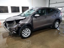 Salvage cars for sale at Blaine, MN auction: 2015 Honda CR-V EX