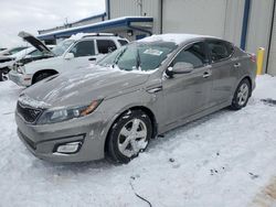 Salvage cars for sale at Wayland, MI auction: 2015 KIA Optima LX