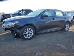 Salvage cars for sale at Chicago Heights, IL auction: 2019 KIA Optima LX