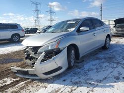 Nissan salvage cars for sale: 2015 Nissan Sentra S