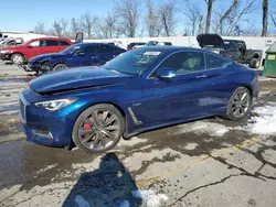 Infiniti salvage cars for sale: 2018 Infiniti Q60 RED Sport 400