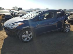 Salvage cars for sale at San Martin, CA auction: 2013 Hyundai Elantra GLS