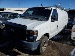 Salvage cars for sale at Brighton, CO auction: 2012 Ford Econoline E250 Van