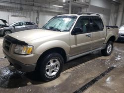 Salvage cars for sale at York Haven, PA auction: 2001 Ford Explorer Sport Trac