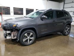 Jeep salvage cars for sale: 2019 Jeep Cherokee Limited