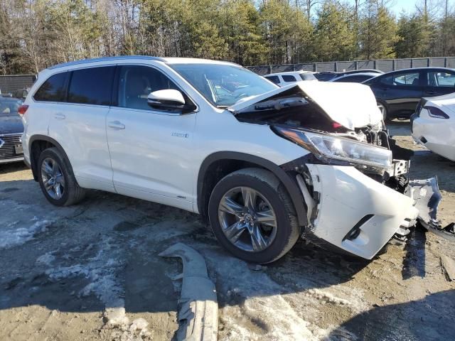 2019 Toyota Highlander Hybrid Limited