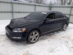 Salvage cars for sale from Copart Walton, KY: 2014 Volkswagen Passat SEL