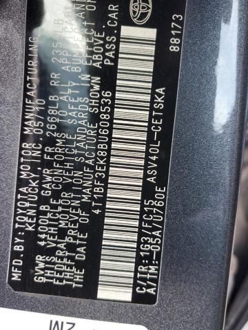 2011 Toyota Camry Base