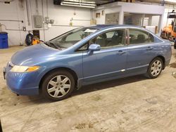 Salvage cars for sale from Copart Wheeling, IL: 2008 Honda Civic LX