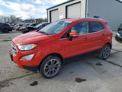 Vehiculos salvage en venta de Copart Duryea, PA: 2019 Ford Ecosport Titanium