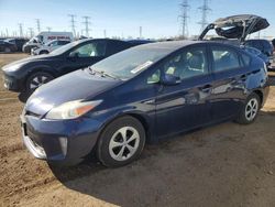 Salvage cars for sale at Elgin, IL auction: 2014 Toyota Prius