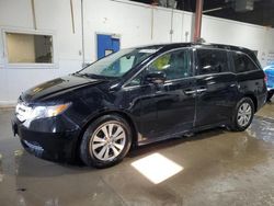 Salvage cars for sale at Blaine, MN auction: 2017 Honda Odyssey EXL