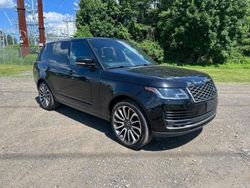 Land Rover salvage cars for sale: 2019 Land Rover Range Rover Supercharged