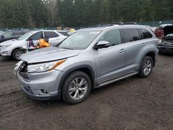 Toyota Highlander Vehiculos salvage en venta: 2015 Toyota Highlander Hybrid Limited