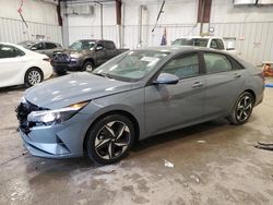 Salvage cars for sale at Franklin, WI auction: 2023 Hyundai Elantra SEL