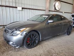 Salvage cars for sale at Houston, TX auction: 2012 Infiniti G37 Base