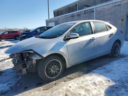 Salvage cars for sale at Fredericksburg, VA auction: 2017 Toyota Corolla L