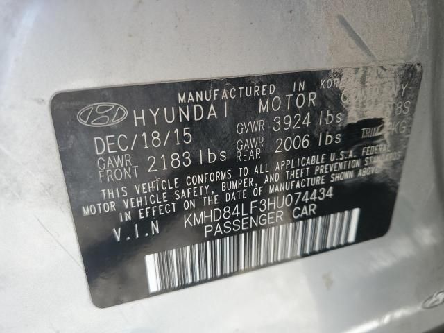 2017 Hyundai Elantra SE