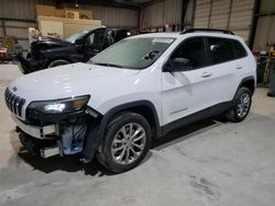 Jeep salvage cars for sale: 2022 Jeep Cherokee Latitude LUX